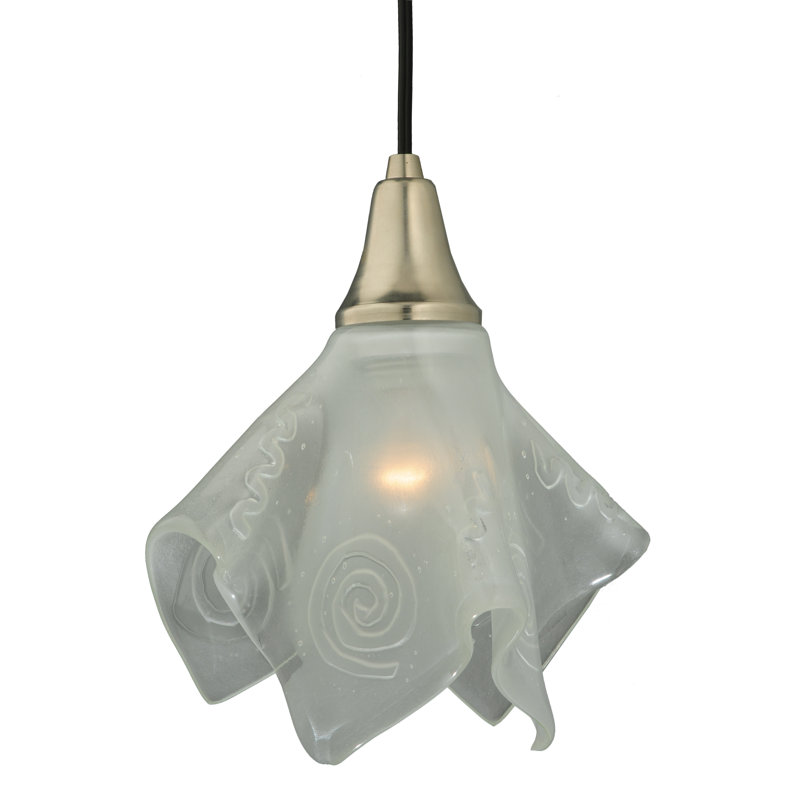 Metro Fusion 1 - Light Pendant, Transparent White Clear