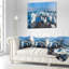 Oreiller imprimé Ice Blocks on Sand Beach - Sea & Shore-29961737-29963235