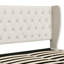 Antoinet Upholstered Single (3') Velvet Bed-1483230131