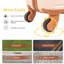 Ensemble de 8 pièces (sac de mise en forme 20 po 24 po 28 po + 19 po + sac de rangement 4 pièces), ensemble de valises rigides à roulettes en ABS avec verrou TSA Valise de bagage à main Valise durable de couleur assortie