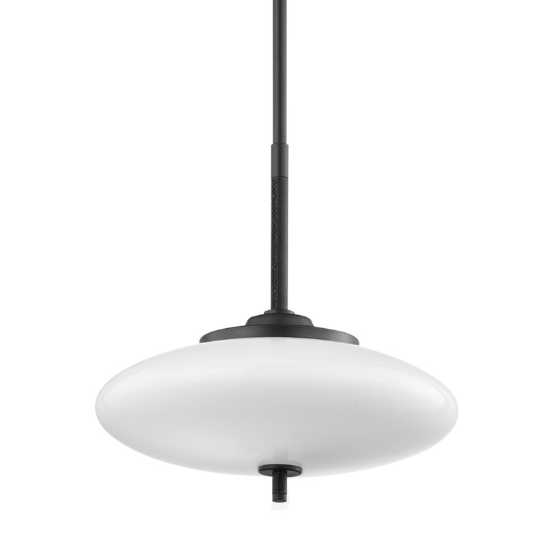 Luminaire suspendu géométrique simple à 2 lumières Fallon, H 18 po x l 18 po x P 18 po