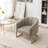 Romy 30" W Tufted Upholstered Barrel Chair-1426743339