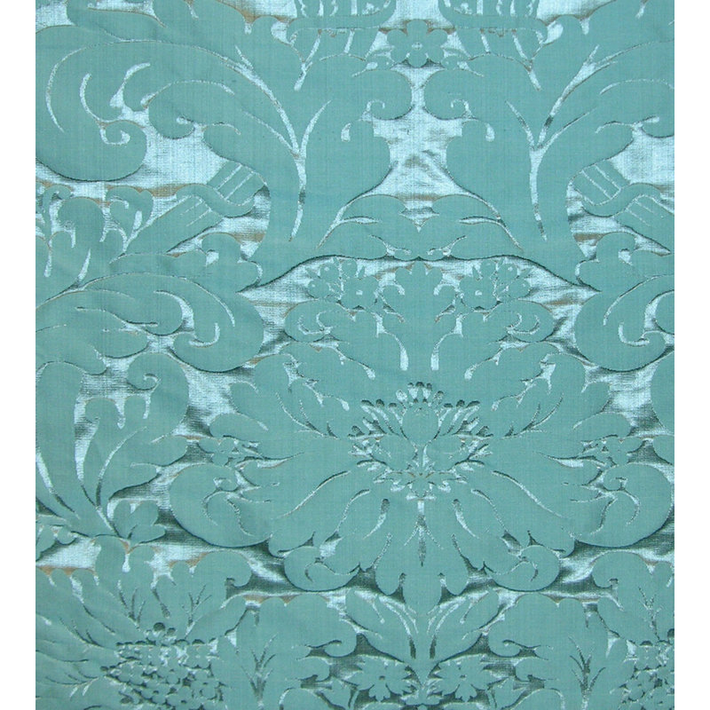 Lombardy Cotton Blend Fabric, Teal