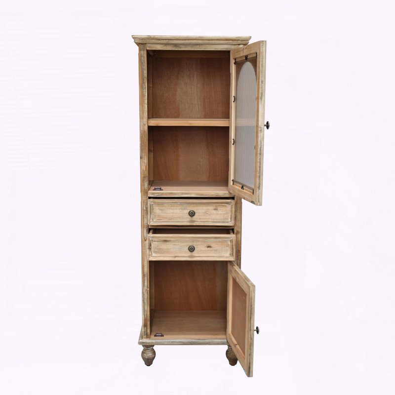 Armoire de rangement Farmhouse, Naturel / rustique