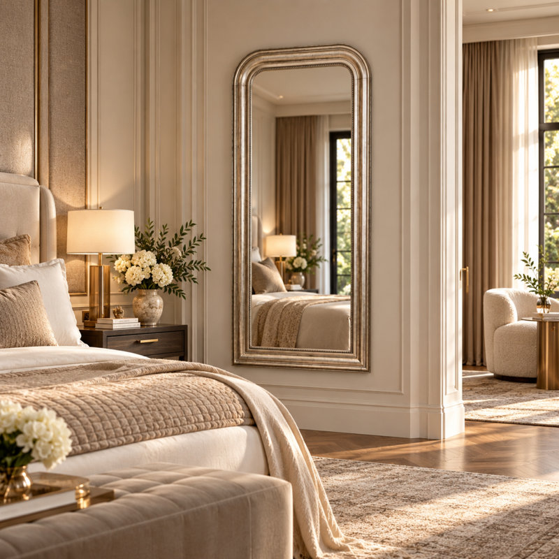Gustaf Rectangle Framed Wall Mirror