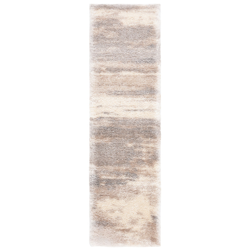 Cloud Shag Performance Abstract Rug, Runner 2'3" x 8'