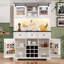 Garde-manger avec tablettes, portes et tiroirs