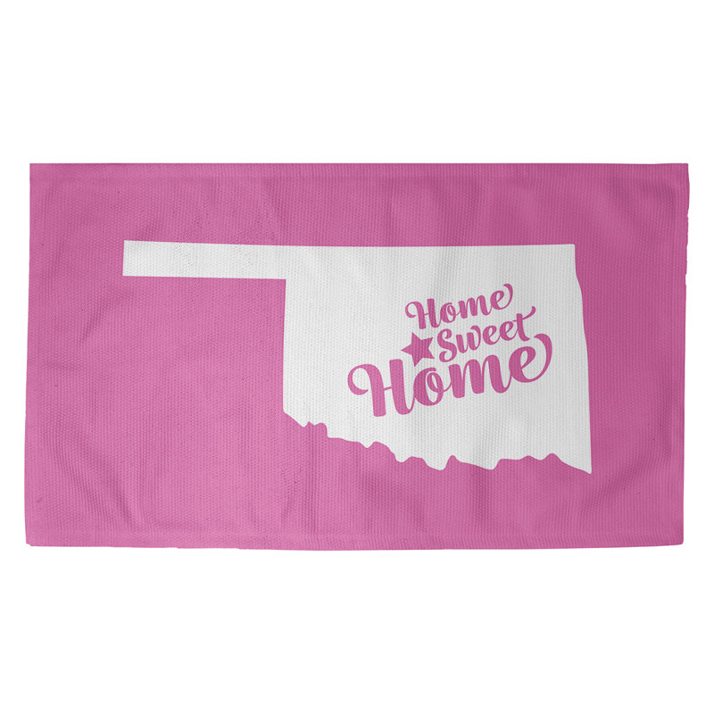 Tapis zone rose oklahoma city, Rectangle 5 pi x 7 pi