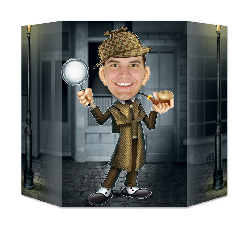 Accroche photo prop Sherlock Holmes