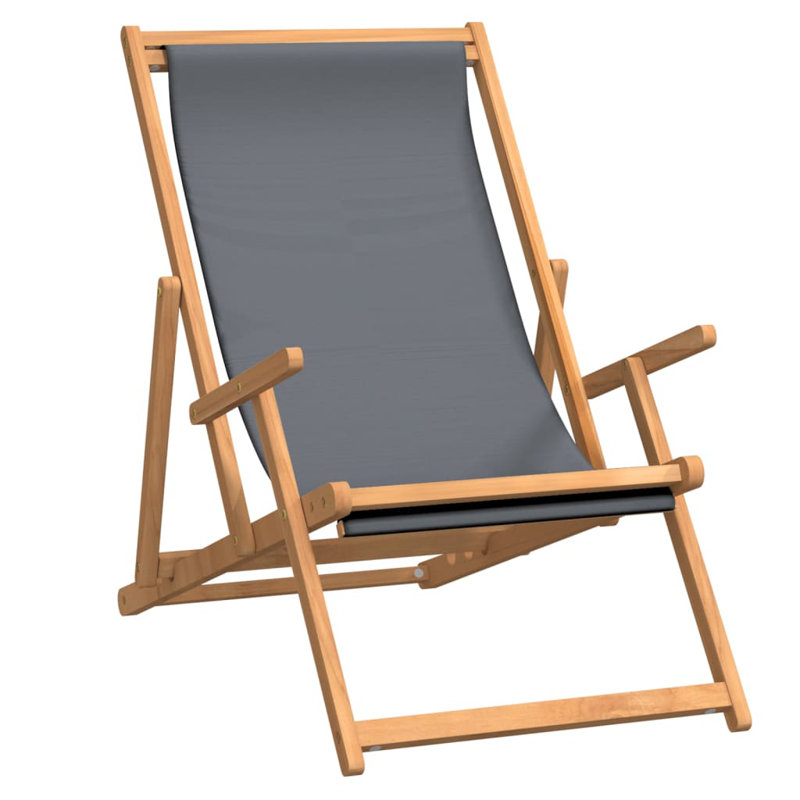 Chaise longue inclinable Ingles, gris