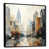 Black Floater Framed