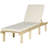 Chaise Lounge Chair, Patio Recliner With 4-Position Adjustable Backrest And Cushion, Pool Lounge Chair-966547219