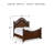 Fallah Queen Poster Bed-123191088