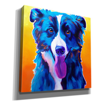 " Border Collie - Jinx " by Dawg Painter