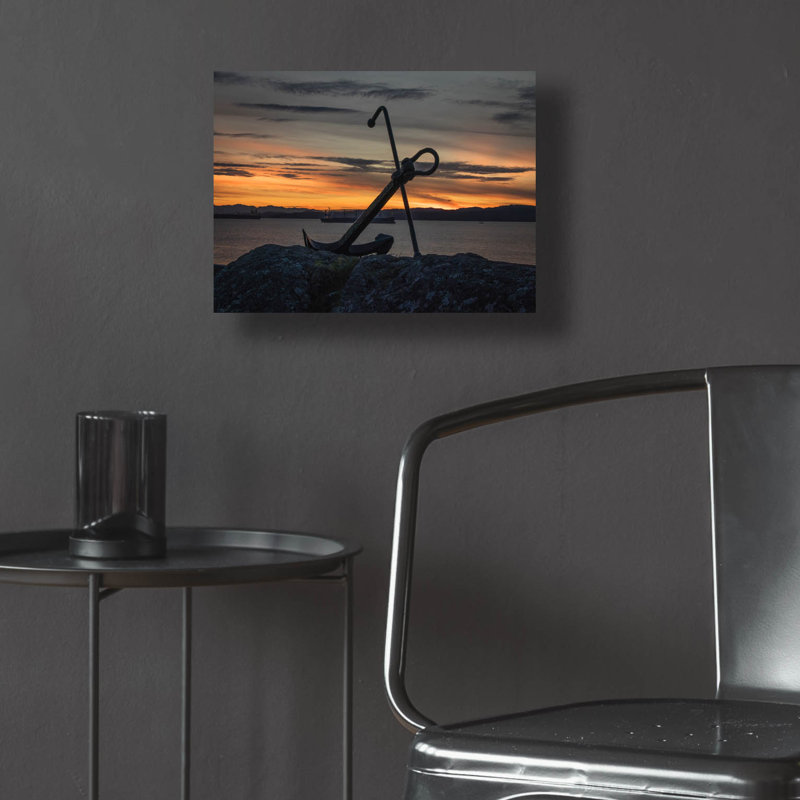«Anchor» par Tim Oldford, H 12 po x l 16 po x P 0,13 po
