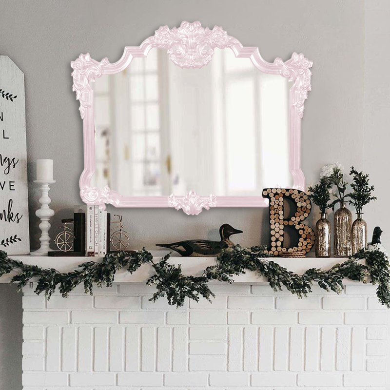 Miroir décoratif traditionnel, Lilas