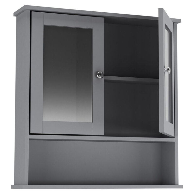 Carignan 56cm Kitchen Pantry, Grey