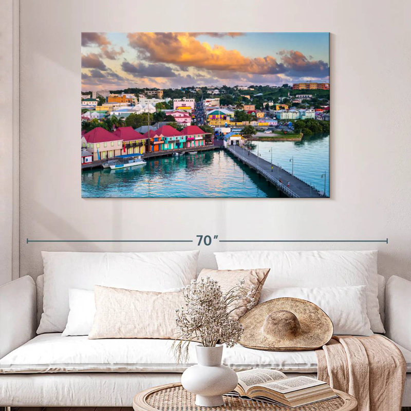 Ravi St. John's, 32" H x 48" W