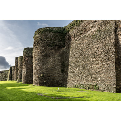 Mantaj The Roman Wall Of Lugo by Juan-Enrique - Wrapped Canvas Print