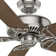 54" Panama 5 - Blade Standard Ceiling Fan with Wall Control