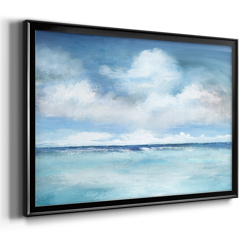 «Caribbean Clouds», reproduction sur toile, Noir, H 30 po x l 44 po x P 1,5 po