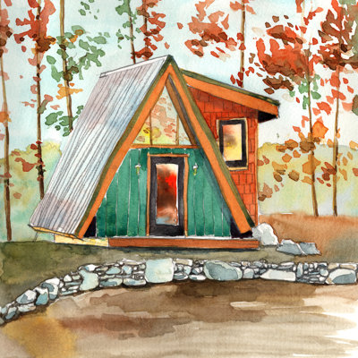 Lazier " Cabin In The Woods I " by Paul McCreery