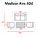Ensemble de conversation modulaire avec coussins 4 pièces Madison