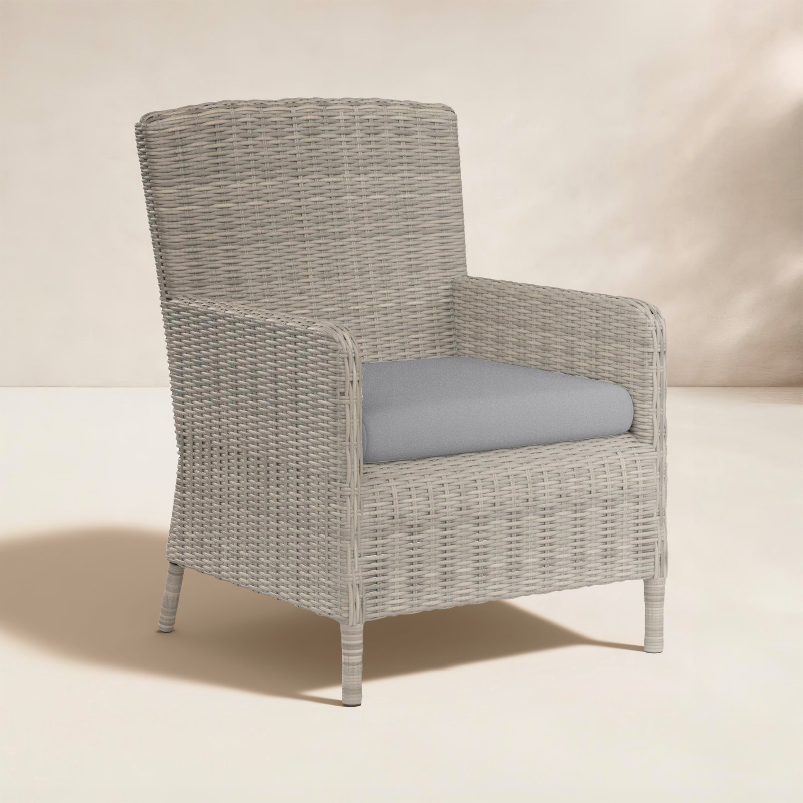 Manhattan Patio Armchair, Canvas Granite Sunbrella® Canvas