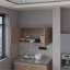 Armoire de cuisine murale avec 2 portes-128964655