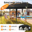 3x6m (10x20ft) Pop Up Canopy Gazebo with Removable Sidewalls, Adjustable Height Event Shelter-986634142