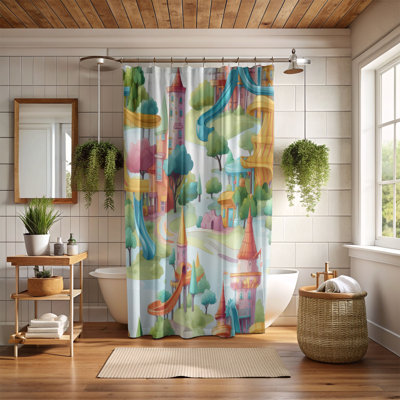 Kids Play Park - Premium Shower Curtain