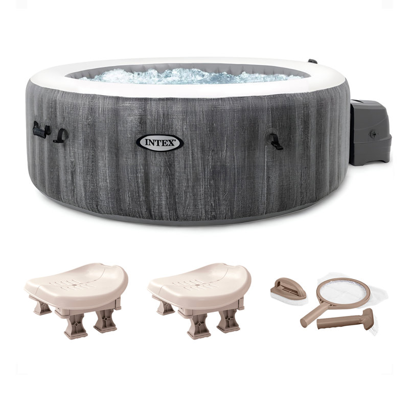 Spa gonflable Purespa Plus avec trousse d'entretien et 2 sièges