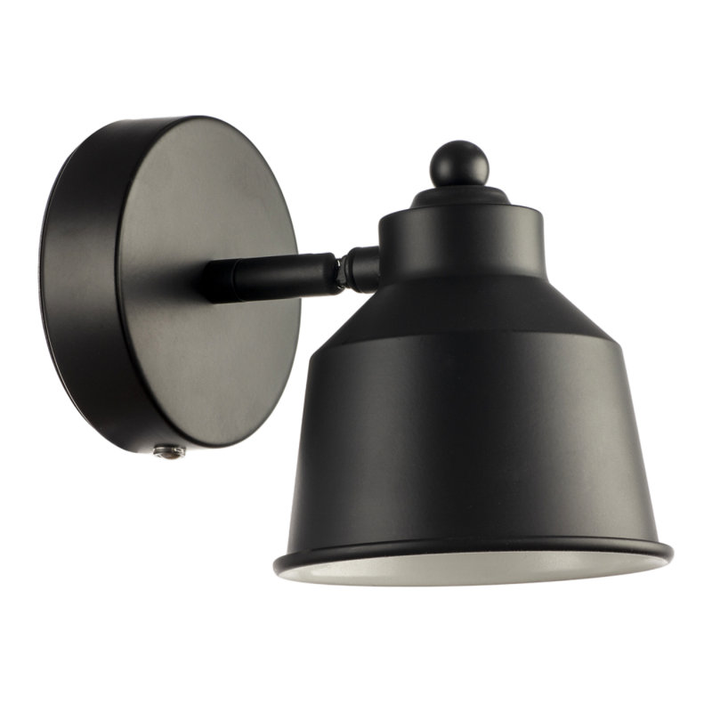 Wall Sconce, Matte Black