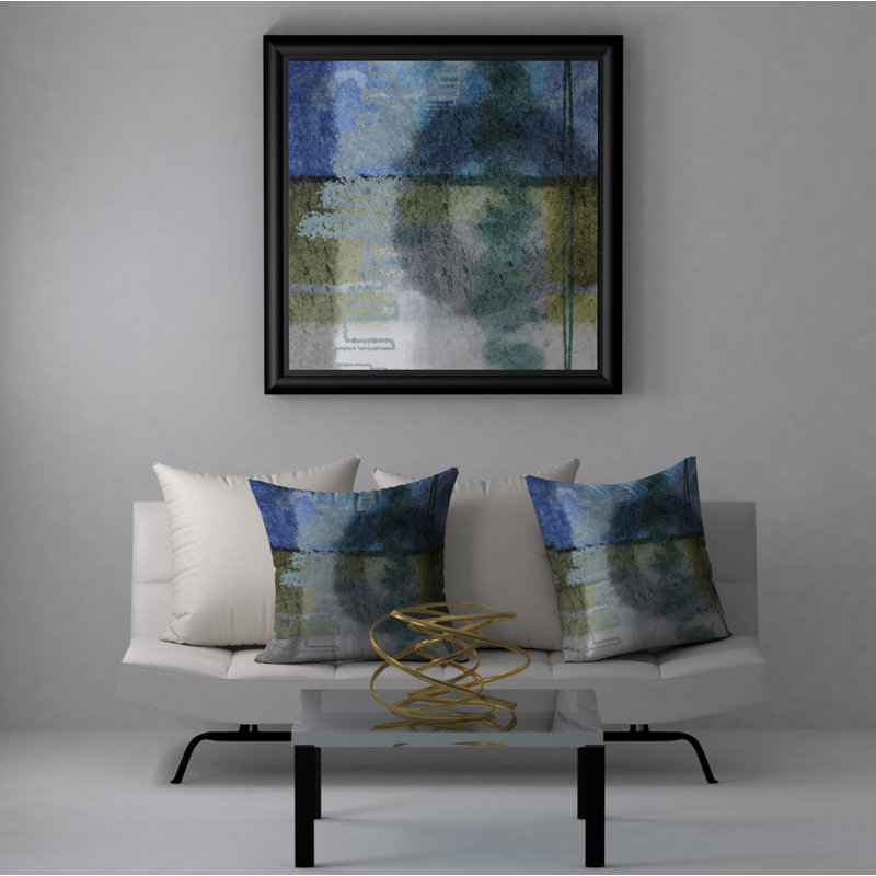  Housse et insert de coussin carré exclusif, H 18 po x l 18 po