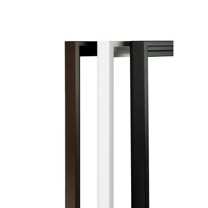 Ferme 5 pièces par John Beard, Cadre flottant noir, H 24 po x l 24 po x P 3 po