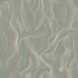 Meraki - Green Orange Wallpaper by Sabrina Yvonne