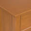 Armoire de rangement basse en bois massif l 32 po avec tablettes réglables et pieds fuselés Amherst-996699405