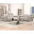 Sofa 2 Seater Power Recliner Leather