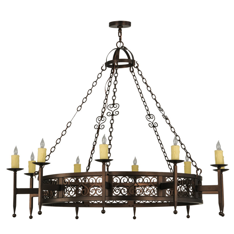 Toscano 10 - Light Chandelier