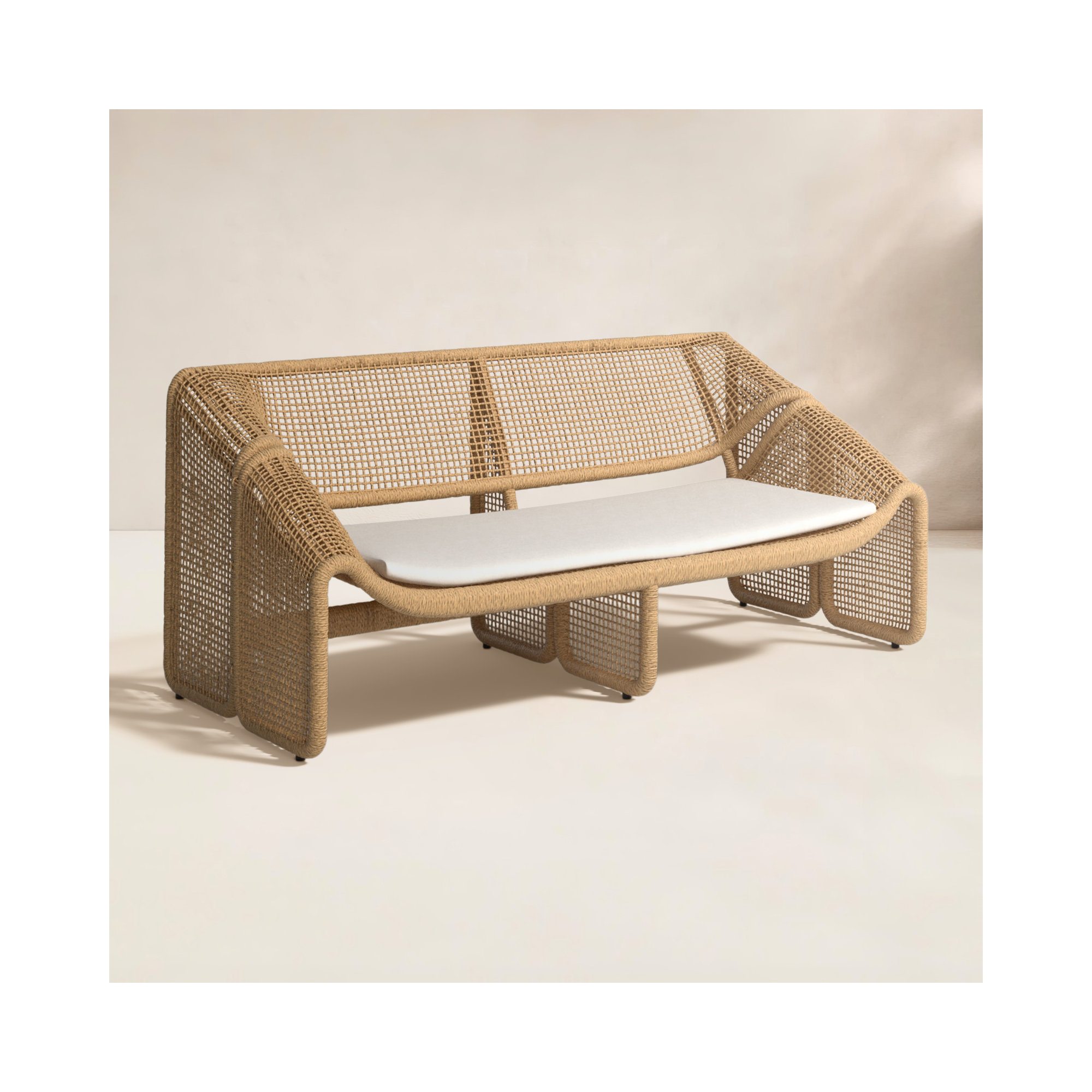 Shea 63'' Wide Straight Loveseat with Cushions, Faux Hyacinth