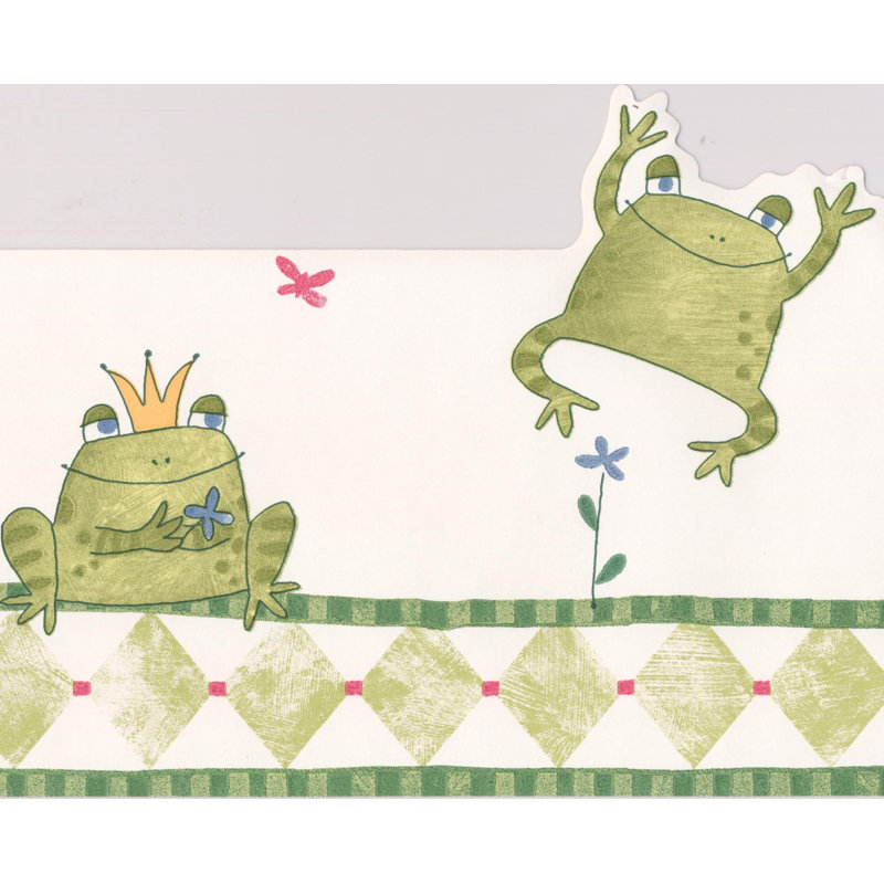 Bordure murale grenouilles