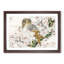 Short-Eared Owl & Cherry Flower by Numata Kashu - Picture Frame Painting Print-55764557-55764560