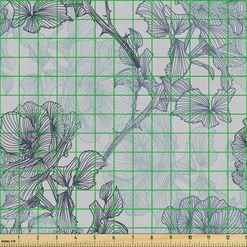 Chaslynn Roses Leaves Multi-purpose Fabric