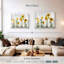 Tournesols dans un vase sur toile-1766840314