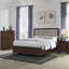 Lit tapissier Mid-Century moderne pour chambre à coucher-877385333-877385335