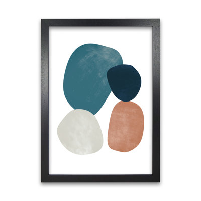 Abstract Earth Shapes Original - Print