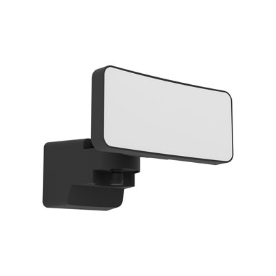 Matte Black 22.4cm H Integrated LED Outdoor Sconce