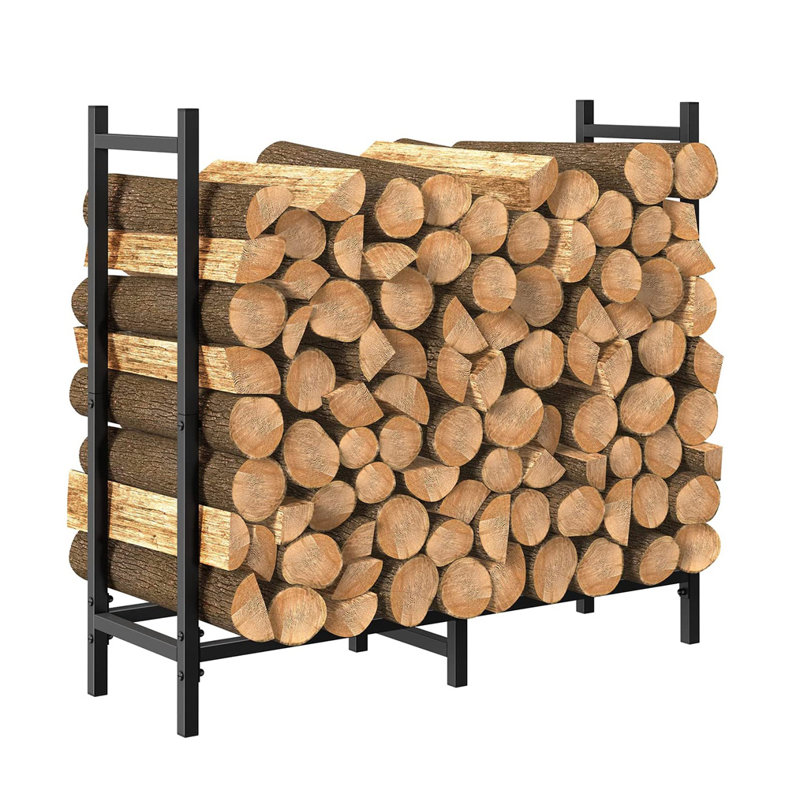 Kulthoom 32.4'' W Metal Log Rack