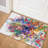 Chenille Abstract Rug-186700493
