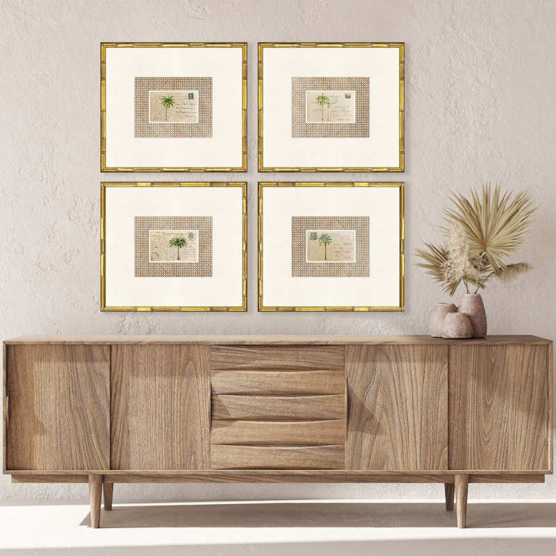 Palm Postale Framed Art